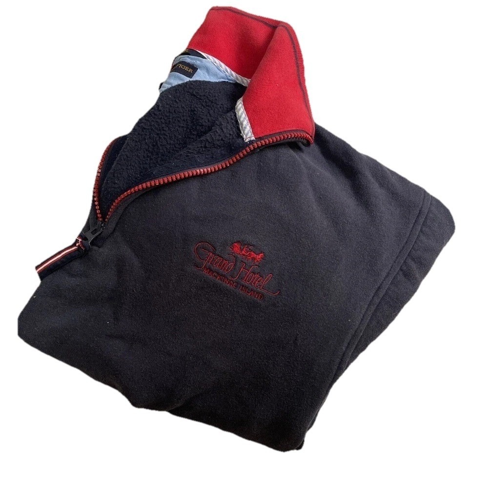 Vintage‎ Tommy Hilfiger Golf Pullover  Men's Size M Blue Authentic